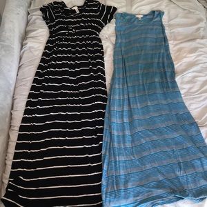 ☀️3/$15 Maternity maxi dress lot size S